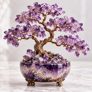 Amethyst Crystal Bonsai Tree