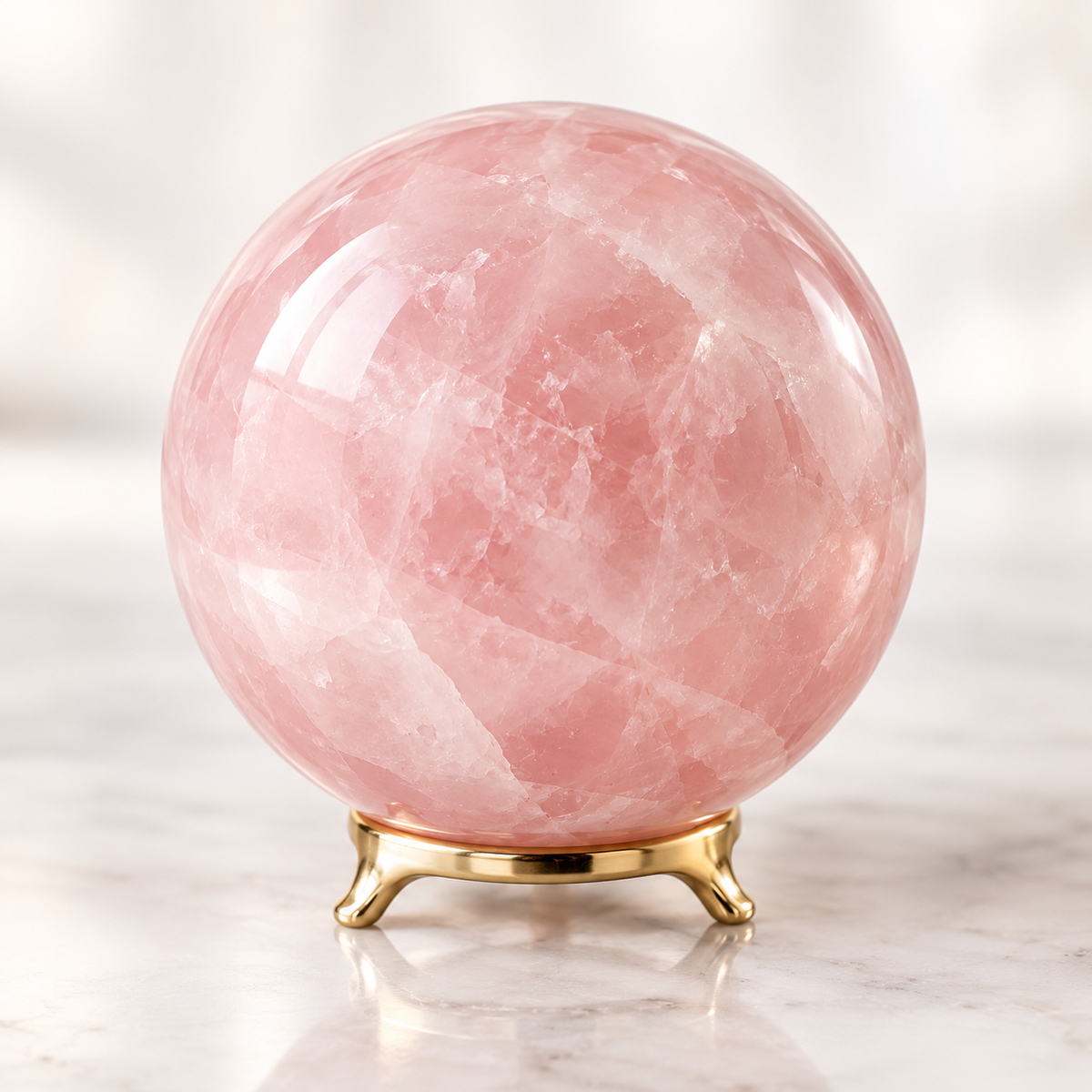 Pink crystal ball